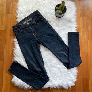 Nudie Jeans Dark Wash Skinny Jeans